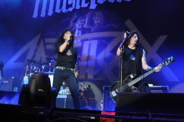 Anthrax at Superpages.com Center, Dallas Texas, 09/24/10 Opening night of A