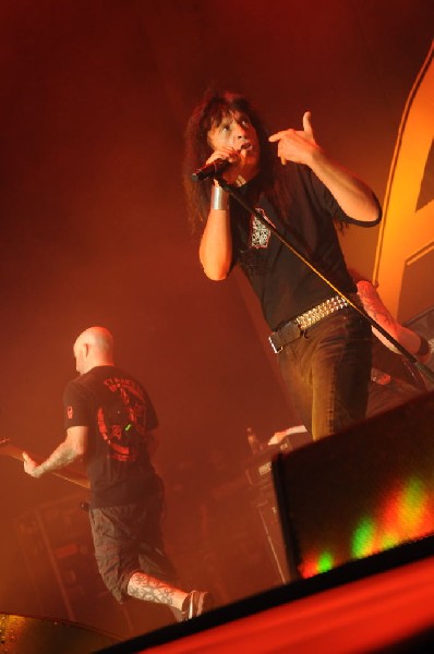 Anthrax at Superpages.com Center, Dallas Texas, 09/24/10 Opening night of A