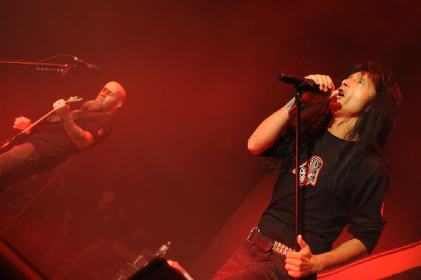 Anthrax at Superpages.com Center, Dallas Texas, 09/24/10 Opening night of A