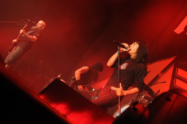 Anthrax at Superpages.com Center, Dallas Texas, 09/24/10 Opening night of A