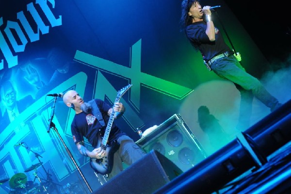 Anthrax at Superpages.com Center, Dallas Texas, 09/24/10 Opening night of A