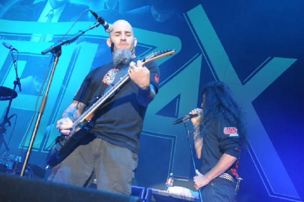 Anthrax at Superpages.com Center, Dallas Texas, 09/24/10 Opening night of A