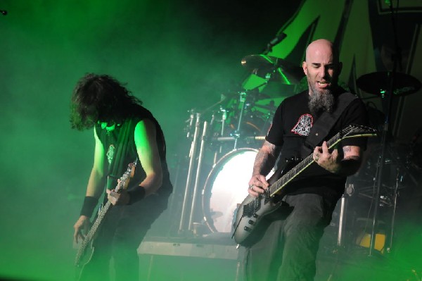 Anthrax at Superpages.com Center, Dallas Texas, 09/24/10 Opening night of A