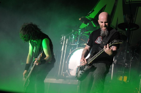 Anthrax at Superpages.com Center, Dallas Texas, 09/24/10 Opening night of A