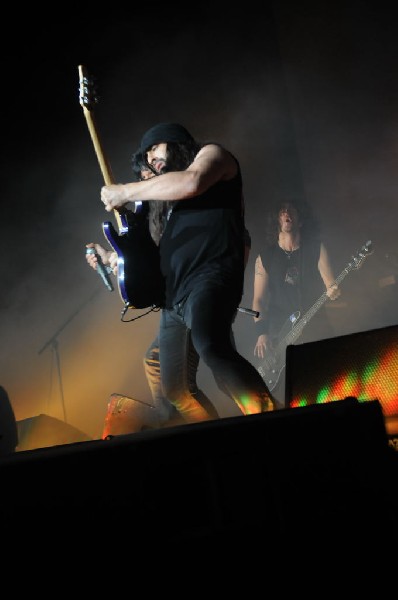 Anthrax at Superpages.com Center, Dallas Texas, 09/24/10 Opening night of A