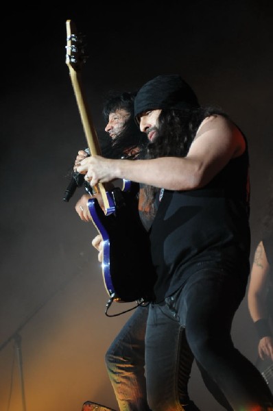 Anthrax at Superpages.com Center, Dallas Texas, 09/24/10 Opening night of A