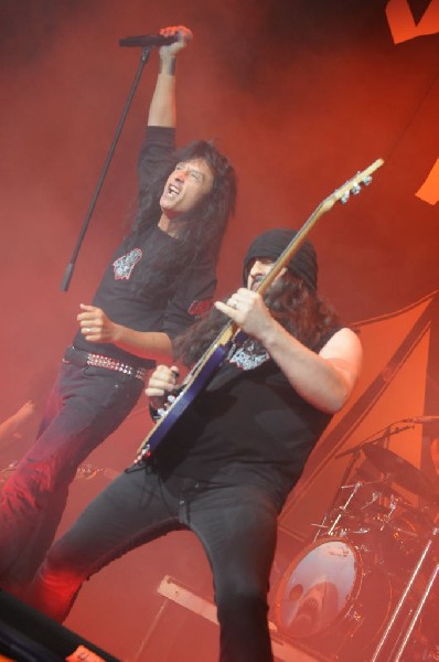 Anthrax at Superpages.com Center, Dallas Texas, 09/24/10 Opening night of A