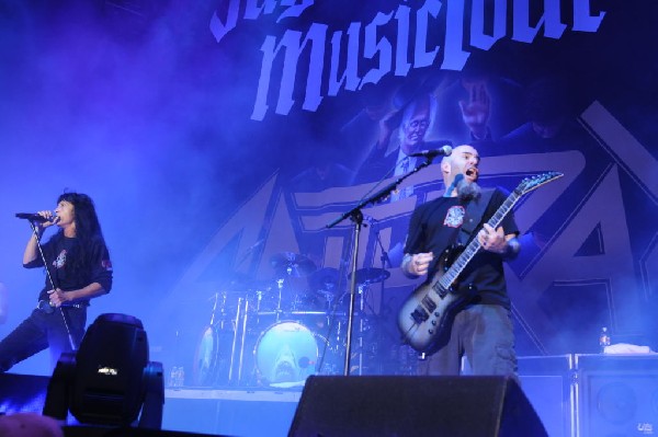 Anthrax at Superpages.com Center, Dallas Texas, 09/24/10 Opening night of A