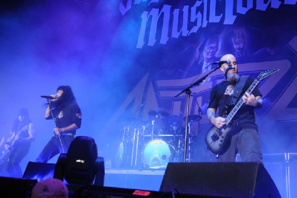 Anthrax at Superpages.com Center, Dallas Texas, 09/24/10 Opening night of A