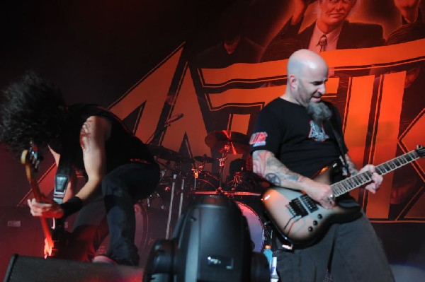 Anthrax at Superpages.com Center, Dallas Texas, 09/24/10 Opening night of A