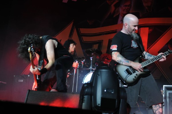 Anthrax at Superpages.com Center, Dallas Texas, 09/24/10 Opening night of A