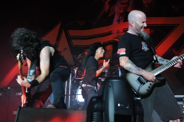 Anthrax at Superpages.com Center, Dallas Texas, 09/24/10 Opening night of A