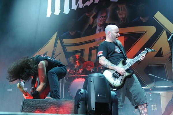 Anthrax at Superpages.com Center, Dallas Texas, 09/24/10 Opening night of A