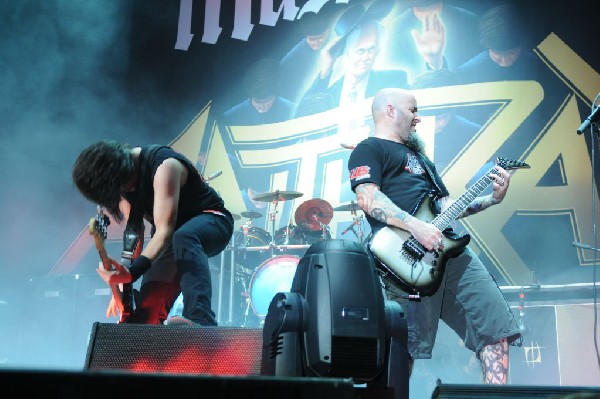 Anthrax at Superpages.com Center, Dallas Texas, 09/24/10 Opening night of A