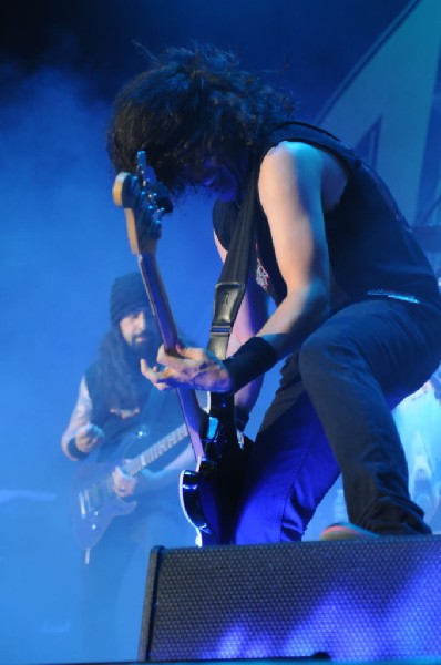 Anthrax at Superpages.com Center, Dallas Texas, 09/24/10 Opening night of A