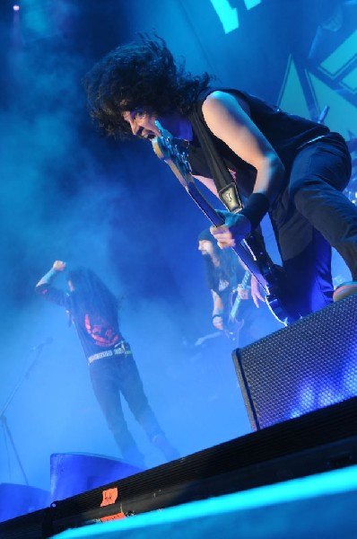 Anthrax at Superpages.com Center, Dallas Texas, 09/24/10 Opening night of A