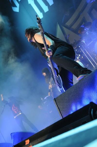 Anthrax at Superpages.com Center, Dallas Texas, 09/24/10 Opening night of A