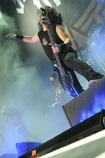 Anthrax at Superpages.com Center, Dallas Texas, 09/24/10 Opening night of A