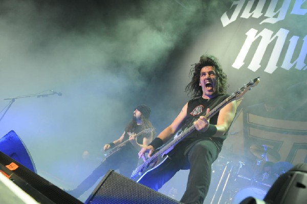 Anthrax at Superpages.com Center, Dallas Texas, 09/24/10 Opening night of A