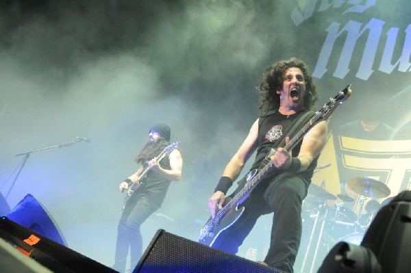 Anthrax at Superpages.com Center, Dallas Texas, 09/24/10 Opening night of A