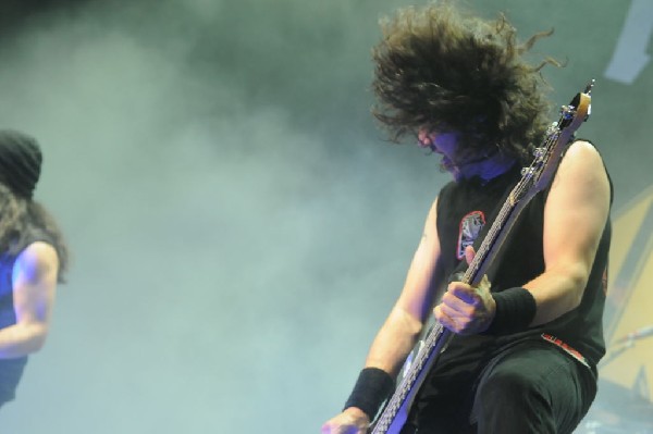 Anthrax at Superpages.com Center, Dallas Texas, 09/24/10 Opening night of A