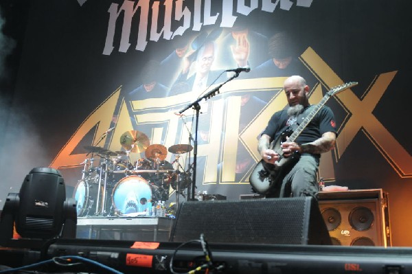 Anthrax at Superpages.com Center, Dallas Texas, 09/24/10 Opening night of A