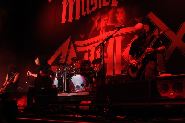 Anthrax at Superpages.com Center, Dallas Texas, 09/24/10 Opening night of A