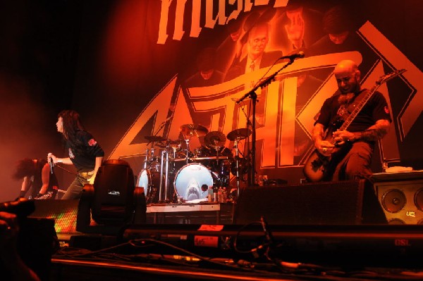 Anthrax at Superpages.com Center, Dallas Texas, 09/24/10 Opening night of A