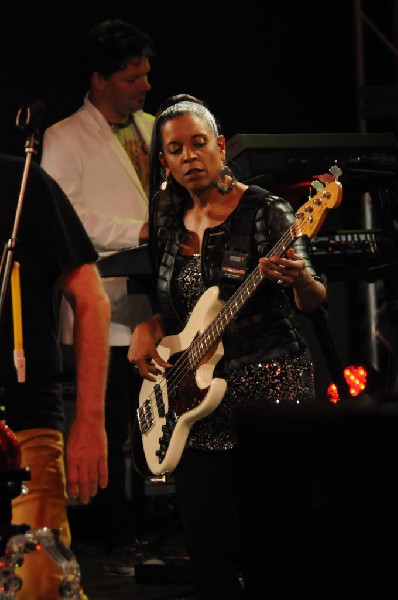 The B-52s at Stubb's BarBQ, Austin, Texas - 11/02/11 - photo by jeff barrin