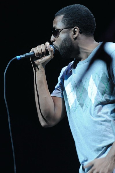 Bavu Blakes performs at the AMP Launch Party at ACL Live at the Moody Theat