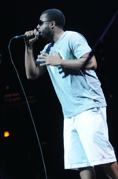 Bavu Blakes performs at the AMP Launch Party at ACL Live at the Moody Theat