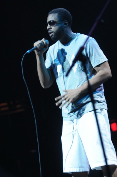 Bavu Blakes performs at the AMP Launch Party at ACL Live at the Moody Theat