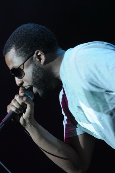 Bavu Blakes performs at the AMP Launch Party at ACL Live at the Moody Theat