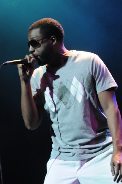 Bavu Blakes performs at the AMP Launch Party at ACL Live at the Moody Theat