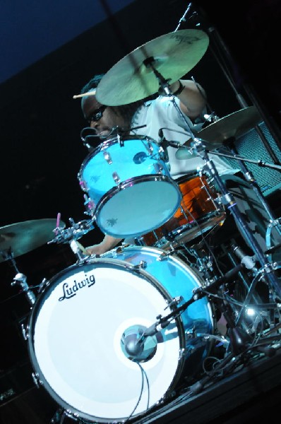 Bavu Blakes performs at the AMP Launch Party at ACL Live at the Moody Theat