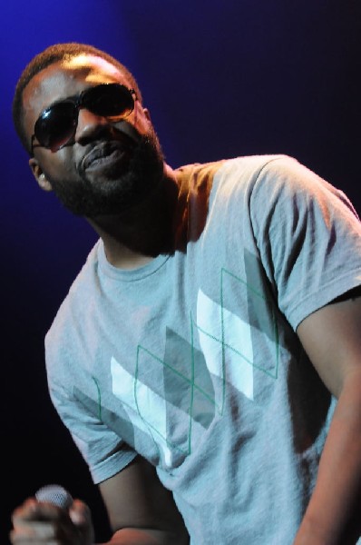 Bavu Blakes performs at the AMP Launch Party at ACL Live at the Moody Theat