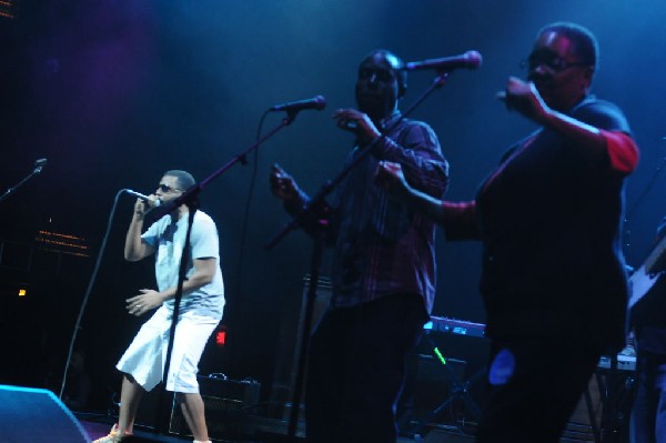 Bavu Blakes performs at the AMP Launch Party at ACL Live at the Moody Theat