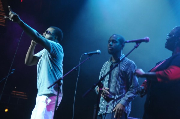 Bavu Blakes performs at the AMP Launch Party at ACL Live at the Moody Theat