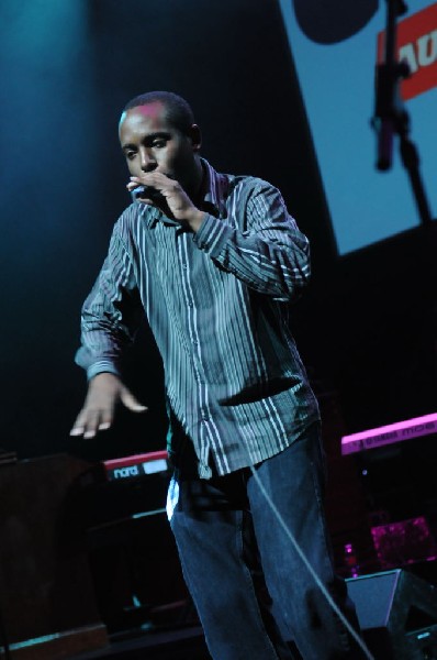 Bavu Blakes performs at the AMP Launch Party at ACL Live at the Moody Theat