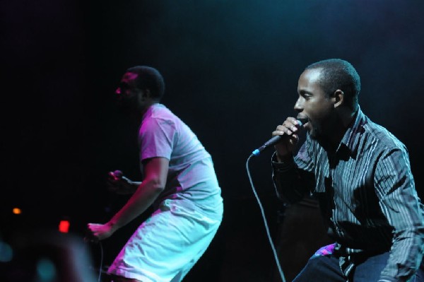 Bavu Blakes performs at the AMP Launch Party at ACL Live at the Moody Theat