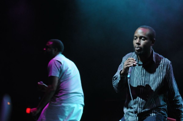 Bavu Blakes performs at the AMP Launch Party at ACL Live at the Moody Theat