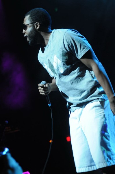 Bavu Blakes performs at the AMP Launch Party at ACL Live at the Moody Theat