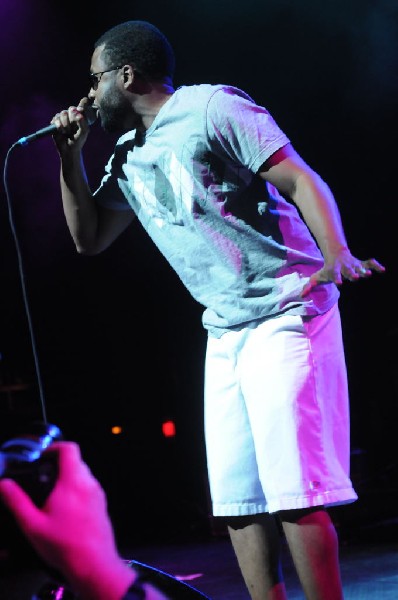 Bavu Blakes performs at the AMP Launch Party at ACL Live at the Moody Theat