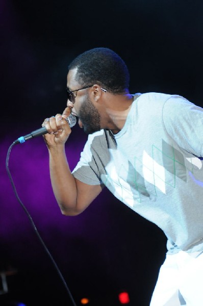 Bavu Blakes performs at the AMP Launch Party at ACL Live at the Moody Theat