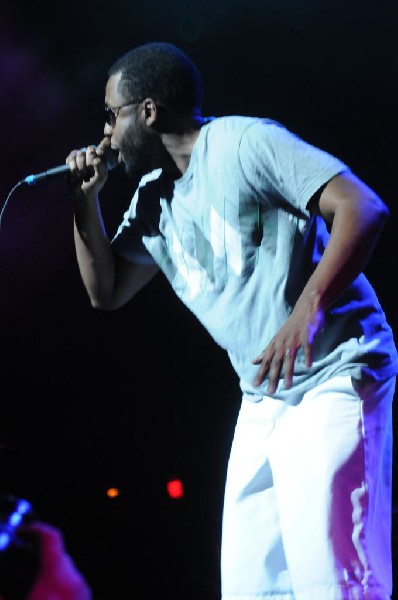 Bavu Blakes performs at the AMP Launch Party at ACL Live at the Moody Theat