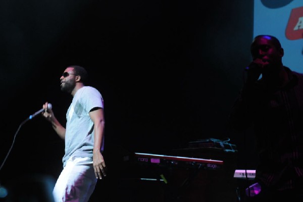 Bavu Blakes performs at the AMP Launch Party at ACL Live at the Moody Theat