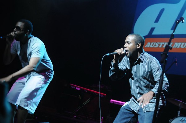 Bavu Blakes performs at the AMP Launch Party at ACL Live at the Moody Theat