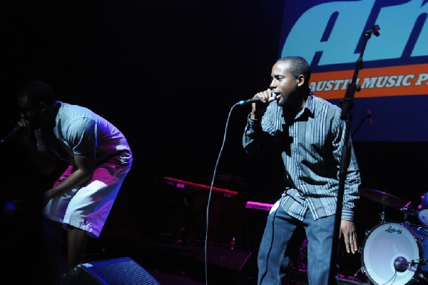 Bavu Blakes performs at the AMP Launch Party at ACL Live at the Moody Theat