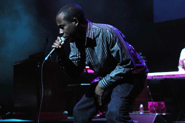 Bavu Blakes performs at the AMP Launch Party at ACL Live at the Moody Theat