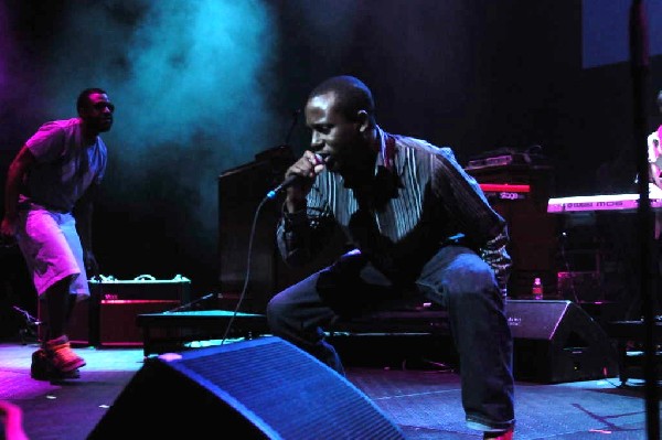 Bavu Blakes performs at the AMP Launch Party at ACL Live at the Moody Theat